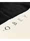 Sudadera Channel en Tech Fleece blanca y negra de Obey
