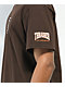 Sunnydale camiseta marrón de HUF x THRASHER.