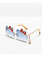 Sunscape x Hello Kitty Grey & Gold Sunglasses - Thumbnail image 1 of 6