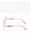 Sunscape x Sanrio Cinnamon Roll Pink Round Sunglasses - Thumbnail image 3 of 4