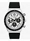 TIMEX x Peanuts Q Chrono Snoopy Silver & Black Analog Watch - Thumbnail image 1 of 6