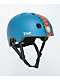 TSG Certified Meta Roots Blue Skateboard Helmet 