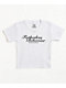 Tara Yummy Fatherless Behavior White Crop T-Shirt - Thumbnail image 3 of 3