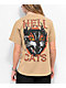 Teen Hearts Tattoo Hell Cats Tan T-Shirt - Thumbnail image 1 of 4
