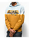 Teenage Don't Bite sudadera con capucha azul  y marrón