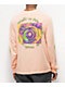 Teenage Reality Is Dead Peach Long Sleeve T-Shirt - Thumbnail image 1 of 3