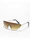 The 90s Girl Brown Sunglasses - Thumbnail image 1 of 3