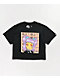 The Artist Collective Fuck This Anime Black Crop T-Shirt