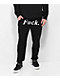 The Artist Collective Fuck. Black Sweatpants - Thumbnail image 1 of 6
