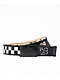 The Artist Collective Tribal Chex Black Reversible Web Belt - Thumbnail image 1 of 3