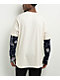 The Boondocks Collage Natural & Navy 2fer Long Sleeve T-Shirt - Thumbnail image 2 of 4