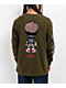 The Boondocks Huey Green Long Sleeve Thermal T-Shirt - Thumbnail image 2 of 4
