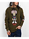 The Boondocks Huey Green Long Sleeve Thermal T-Shirt - Thumbnail image 1 of 4