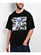 The Boondocks Huey Samurai Acid Wash Black T-Shirt - Thumbnail image 2 of 3