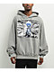 The Boondocks Huey Samurai Grey Acid Wash Hoodie - Thumbnail image 2 of 3