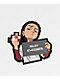 The Boondocks Riley Mugshot Sticker - Thumbnail image 2 of 2