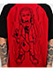 The Boondocks Riley Skate Fire Red Raglan T-Shirt - Thumbnail image 3 of 4