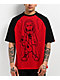 The Boondocks Riley Skate Fire Red Raglan T-Shirt - Thumbnail image 1 of 4