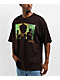 The Boondocks Shadow Line Up Brown T-Shirt - Thumbnail image 1 of 2