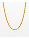The Gold Gods 22" Gold Rope Chain Necklace - Thumbnail image 1 of 2