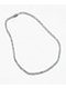 The Gold Gods 4mm 18" White Gold Tennis Chain Necklace - Thumbnail image 2 of 3