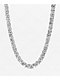 The Gold Gods 4mm 18" White Gold Tennis Chain Necklace - Thumbnail image 1 of 3
