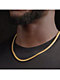 The Gold Gods 6mm Gold Miami Cuban Chain Necklace