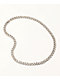 The Gold Gods Diamond Y Link 22" 8mm White Gold Necklace - Thumbnail image 2 of 2
