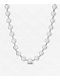 The Gold Gods Full Pearl 18" White Gold Chain Necklace - Thumbnail image 1 of 2