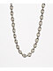 The Gold Gods Puff Link 8mm 20" White Gold Chain Necklace - Thumbnail image 1 of 2