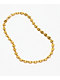The Gold Gods Puff Link 8mm 20" Yellow Gold Chain Necklace - Thumbnail image 2 of 2