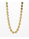 The Gold Gods Puff Link 8mm 20" Yellow Gold Chain Necklace - Thumbnail image 1 of 2
