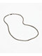The Gold Gods Round Box Link 20" White Gold Chain Necklace - Thumbnail image 2 of 2