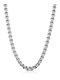 The Gold Gods Round Box Link 20" White Gold Chain Necklace - Thumbnail image 1 of 2
