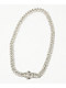The Gold Gods Straight Edge Diamond & White Gold Cuban Chain Necklace - Thumbnail image 2 of 2