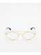 The Gold Gods The Zelus Gold & Crystal Multi Flash Sunglasses - Thumbnail image 2 of 2