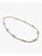The Gold Gods White Gold 20" Barbed Wire Tennis Chain Necklace - Thumbnail image 2 of 2