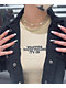 The Gold Gods collar de cadena cubana con diamantes