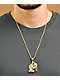 The Gold Gods x Attack On Titan Eren Roar 22" Gold Rope Chain Necklace - Thumbnail image 2 of 4