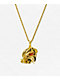 The Gold Gods x Attack On Titan Eren Roar 22" Gold Rope Chain Necklace - Thumbnail image 1 of 4