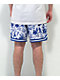 The High & Mighty Fine China Blue & White Basketball Shorts - Thumbnail image 3 of 6