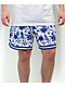 The High & Mighty Fine China Blue & White Basketball Shorts - Thumbnail image 2 of 6