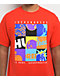 The Hundreds Squares Red T-Shirt - Thumbnail image 3 of 4
