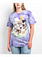 The Mountain 10 Kittens Purple Tie Dye T-Shirt - Thumbnail image 1 of 4