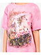 The Mountain Awesome Unicorn Pink Tie Dye T-Shirt