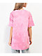 The Mountain Awesome Unicorn Pink Tie Dye T-Shirt