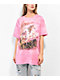 The Mountain Awesome Unicorn Pink Tie Dye T-Shirt