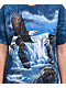 The Mountain Majestic Flight Blue Tie Dye T-Shirt - Thumbnail image 3 of 3