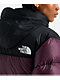 The North Face 1996 Retro Nuptse Burgundy Puffer Jacket - Thumbnail image 4 of 6