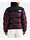 The North Face 1996 Retro Nuptse Burgundy Puffer Jacket - Thumbnail image 2 of 6